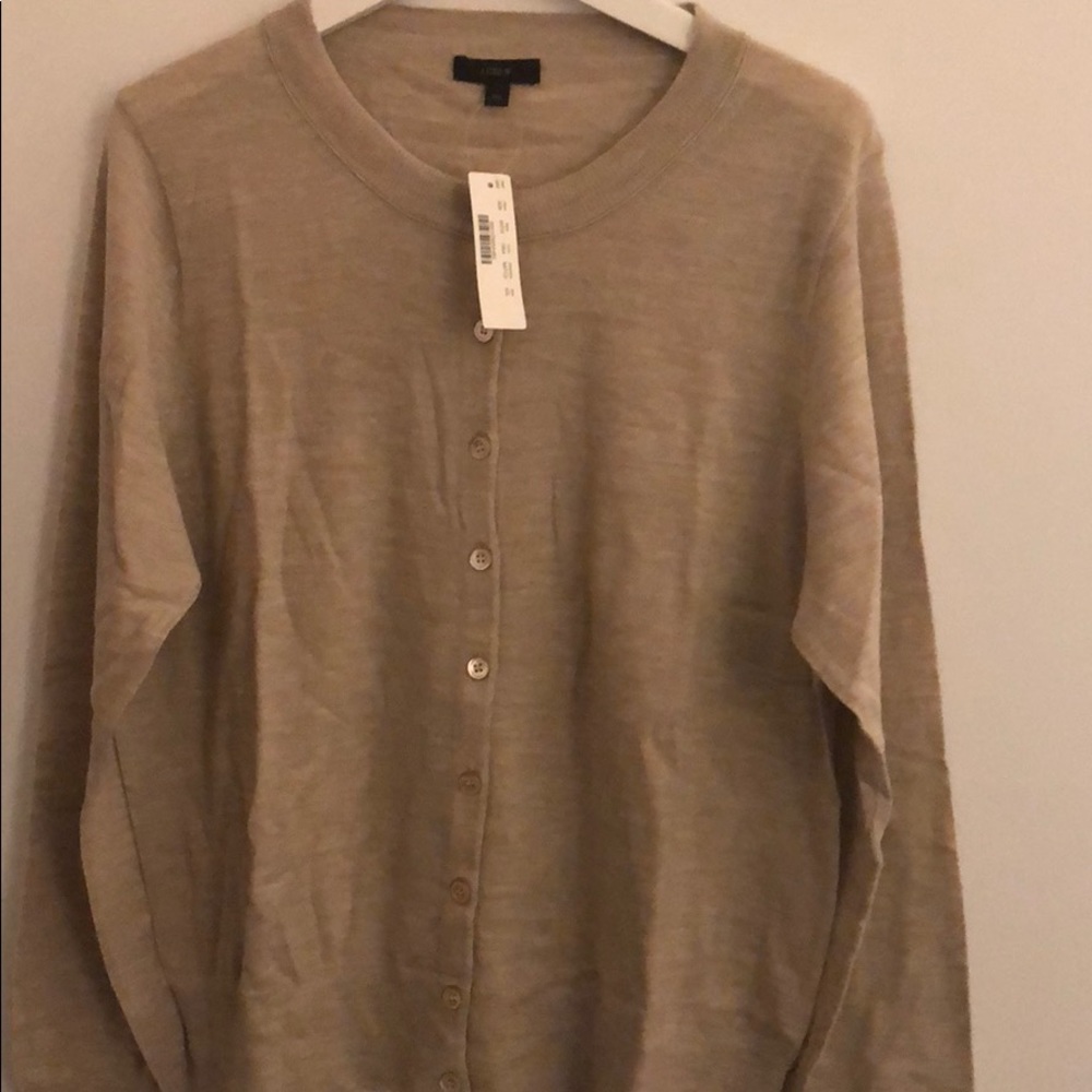 J. Crew Merino Wool Cardigan
